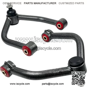 Front Upper Control Arms For 2004-2019 Nissan Titan Armada 2-4?? Lift Tubular Adjustable Suspension Arms with ball joint