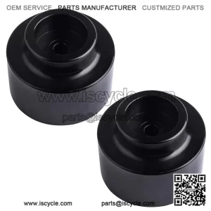 Rear Lift 2 inch Leveling Kit for Chevrolet Avalanche 1500 2001-2018,Tahoe, for Suburban 1500 2" Rear Lift Aircraft Billet Coil Spring Spacers 2WD 4WD Black
