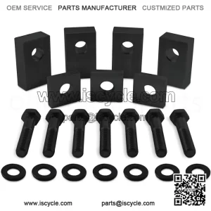 Rear Seat Recline Kit Compatible with Jeep Wrangler JKU/JL 2007-2020+ (Black Aluminum)