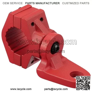 Red 1PC 7/8-9/8" ATV Flag Whip Mount Bracket for CFMOTO CFORCE 800 600 Touring