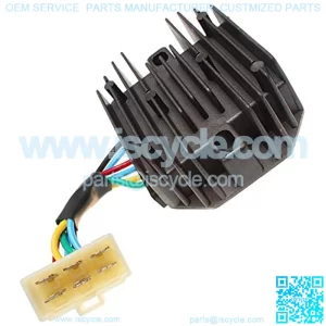 12V 6 Wires Voltage Rectifier Regulator 185516061 for Perkins Engine 102-04 102-05 103-06 103-07 103-09 103-10 402D-05 403C-11 403D-07 403D-11