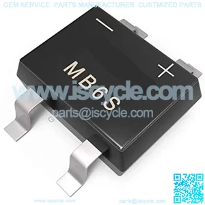50x MB6S Surface Mount 1A1000V Mini Bridge Rectifier Diode for Led??,$9.59