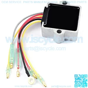 883072T Voltage Regulator 6 Wire 12V Replacement for Mariner Mercury Outboard Voltage Regulator 830179T
