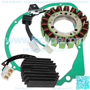 compatible with Stator Regulator Rectifier Gasket Vl1500 Vl1500B Intruder 1500 1998-2004