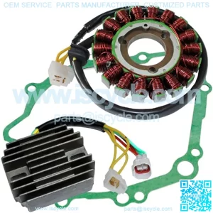 Stator & Regulator Rectifier & Gasket Compatible with Gsxr600 Gsxr 600 Gsx-R600 2006-2009