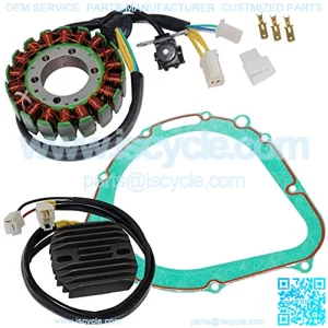 Stator Regulator Rectifier And Gasket Compatible with Vz800 Marauder 800 1997-2004