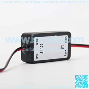 Dasaita 12V DC Power Relay Capacitor Filter Rectifiers for Car Rear View Back Up Camera -Aftermarket Camera