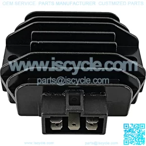 230-58196 Voltage Regulator Rectifier 12V for 125cc YAMAHA Zuma 125 YW125 2009 to 2016 AP8127418, 2601600, 4HM-H1960-00-00, 5ML-H1960-00-00, 639169 12V