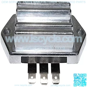 AKH6005 Voltage Regulator Rectifier Compatible With/Replacement For John Deere with Kohler 2017-2019, M8-MV20 with 15Amp Charging Systems /14.4 Volts /AM102596/4140305, 234279, 4140309
