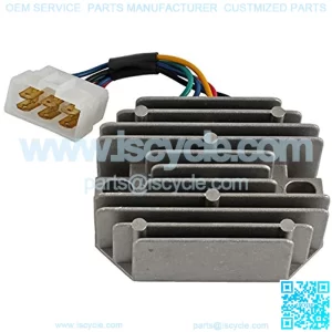 APM6000 Rectifier Regulator Compatible With/Replacement For Grasshopper Kubota 1822D 718D, Utv RTV500 All GZD460 15.8HP 15531-64601 ESP2328 185530 230-58005 230-58019 230-22017 M807915