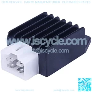 ATMT1-141a GY6 QMB139 157QMJ 12V 4-pin Voltage Regulator Rectifier 50cc 150cc Scooter Moped ATV OEM