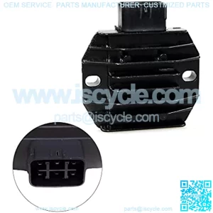 Voltage Regulator Rectifier compatible with Yamaha YFM125 250/350/400/400F/450/600F/FW/660/660FA Honda TRX 250/250X/250TM /TE/EX/400EX /400X DF40 OE 31600-HM8-013 5GT-81960-00-00