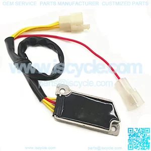 Jetunit Voltage Regulator Rectifier for Yamaha Motorcycles 1984-96(VIRAGO 1100) 1987-96(VIRAGO 535) 1984-87(VIRAGO 700) 1988-96(VIRAGO 750) 1985-95(V-MAX 1200) 42X-81960-A0-00/42X-81960-A1-00