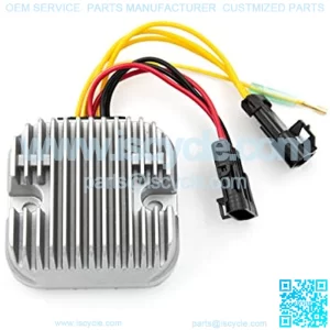 Voltage Regulator Rectifier Replace for 2008 2009 Polaris Sportsman 500 2007 Polaris Sportsman 700 2007 2010 Polaris Sportsman 800 2008 2009 Polaris Sportsman X2 500 ReplaceOEM#:4011925 4012384