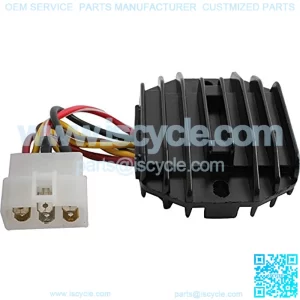 New Rectifier/Regulator 230-22067 Compatible with/Replacement for John Deere 2500B, 2500E, 2653, 2653B, X710, X730, X734, X738, X739 All AM101046, AM126304, AUC12632