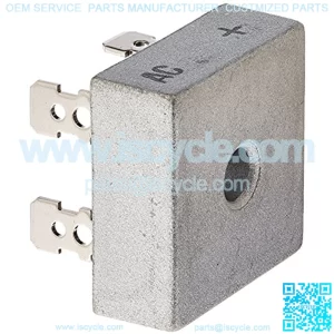 NTE5322 Full Wave Single Phase Bridge Rectifier with Quick Connect Leads, 25 Amps, 200V Maximum Recurrent Peak Reverse Voltage,$6.00
