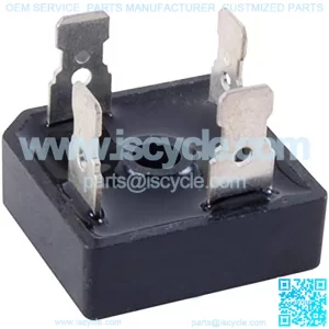 NTE5342 Silicon Bridge Rectifier, Single Phase, 40 Amps Average Forward Current, 600V Peak Reverse Voltage