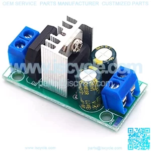 OCESTORE LM7812 L7812 Voltage Rectifier Regulator 12-24V AC or DC to 12V DC Power Supply Converter Module Board