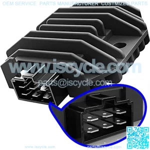Voltage Regulator Rectifier Compatible with Kawasaki ATV KLF300 Bayou 300 4x4 290cc 1989-2002 replaces OEM 21066-1089 210661089 Ninja Lakota Bayou Vulcan EX250 GPX600R KEF300 KL650 6 Pin