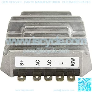 Rectifier Voltage Regulator Compatible With/Replacement For John Deere Lawn Garden Tractor 330 322 332, John Deere Compact Tractor 670 770 870 970 1070, John Deere Mowers, Tractors AM101406