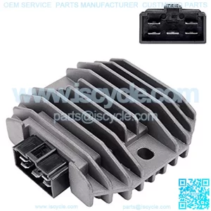 Regulator Rectifier Voltage Fits for Yamaha YZF R1 98-01 R6 99-05 R6S YZF600 FZ6 FZ6N FZ6R FZR600 SRX250 XP500 T-MAX TDM850 XJ600 Snowmobiles MAX SX VT VMAX 600 700 Repl.# 4JH-81960-01-00