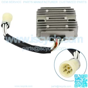Voltage Regulator Rectifier 59V-91960-A0-00 Fit for 1987-1994 for Yamaha Big Bear 350 1986-1994 for Yamaha Moto 4 1987-1995 for Yamaha Warrior 350