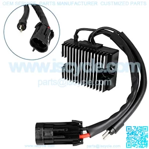 Regulator Rectifier 498251 49-8325 498325 21-0788 Replacement Voltage Regulator Rectifier Fit for 2004-2006 Sportster 1200 2004-2006 Sportster 883