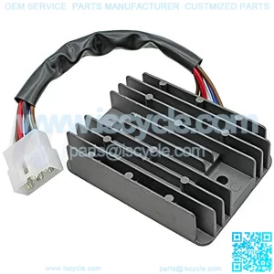 SH711AA Voltage Regulator Rectifier, 20A Aftermarket Replacement for Honda GX610 GX620, Part Number 31620-ZG5-033