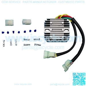 Voltage Regulator Rectifier Compatible with Quadmaster Quadrunner LT-A500F LT-F500F LTF500 500CC 32800-44D20 32800-44D21 32800-44D30 32800-44D31 1998 1999 2000 2001 2002 Z165
