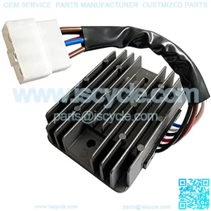 Voltage Regulator Rectifier Compatible with Honda GX240 GX270 GX340 GX390 GX610 GX620 GX630 GX640 GX670 GXV520 GXV530 GXV610 GXV620 GXV670 Rectifier Assembly (20A) replace# 31620-ZG5-033