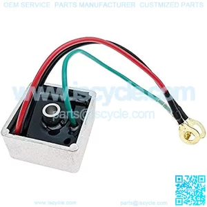 Voltage Regulator Rectifier Fits E-Z-GO Golf Cart Kart Club Car EZ GO Express L4 S4 L6 S6 RXV Terrain 1000 1500 250 TXT Replace 27739-G01 27739G01 EPIGC111 435-203 435203,$10.48