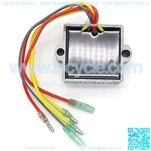 Voltage Regulator Rectifier for Yamaha 65W-81960-00 65W-81960-10 for Yamaha F20A F25A F25 F30 F40 F45A FT25B FT25 Outboard Motor 2-Stroke for Mercury Mercruiser 883072T 815279A2 815279T 8M0084173