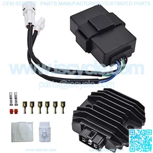 CDI Box Voltage Regulator Rectifier Fit for Kawasaki Bayou 300 KLF300B 21119-1302 21119-1369 21119-1241 21119-1258 Z190-0025N
