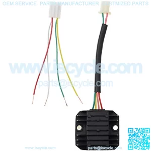 4 Wire 12V Voltage Regulator Rectifier Replacement for GY6 50cc 150cc Lifan 125cc Scooter Moped JCL NST Taotao ATV??Female Plug??