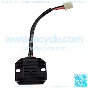 5 Wire 12V AC Voltage Regulator Rectifier Replacement for CG 125cc 200cc 250cc GY6 125cc 150cc 200cc 250cc Taotao Lifan Scooter ATV 4 Wheeler Quad Dirt Pit Bike Go Kart Moped