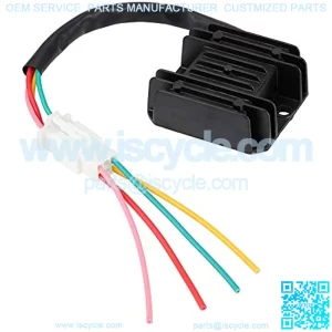 Health Gear Rectifier 4 Wires Regulator Motorcycle Voltage Regulator for GY6 50cc 150cc Scooter Moped ATV Dirt Bike Go Kart Boat Motors