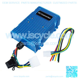 Universal Golf Cart Voltage Reducer DC Converter 36V or 48V to 12V, 30 Amp 360 Watts