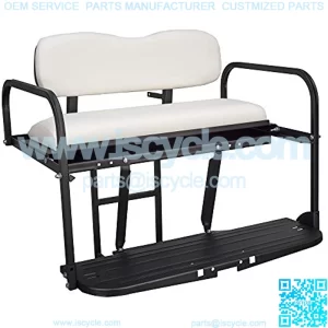 Gusto Aluminum Club Car Golf Cart Rear Flip Seat