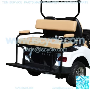 STAR Cart 2-in-1 Combo Rear Seat Kit (allows use of Golf Bags) - in or Black