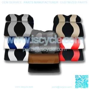 Two Tone Rear Seat Covers (Chose Your Colors!)