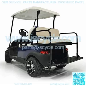 2 Golf Cart Rear Seat Kit - - Flip Seat w/ Cargo Bed (Fits 1994.5+)