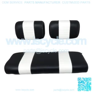 Yamaha Black White Seat Cover Set (Models G2/G9)