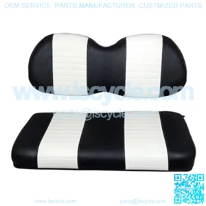 Precedent Black White Seat Cushion Set (Fits 2004-Up)