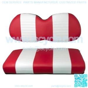 Precedent Red White Seat Cushion Set (Fits 2004-Up)