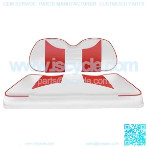 Precedent Seat Covers - Rally Front Seats - White/Red