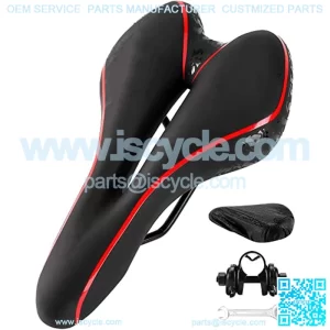 Bike Seat Gel Bicycle Saddle Replacement Soft Padded with Shock Absorbing Waterproof for MTB Mountain Bike Road Bike Exercise Bike Men Women and Ladies