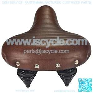 Bike Saddle Super-Soft Shock Absorption Widened Bicycle Seat Suspension Cushion