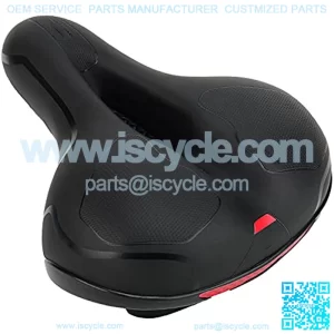 Bike Seat Cushion Shock Absorbing Ball Memory Foam Waterproof Bike Saddle Universal for Stationary Sports Indoor Mountain Road Bikes Bicycle Seat Black Red Black Blue Random Delivery