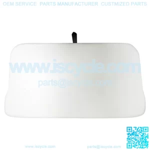 White Seat Bottom Assembly for - Gas (1973-93)