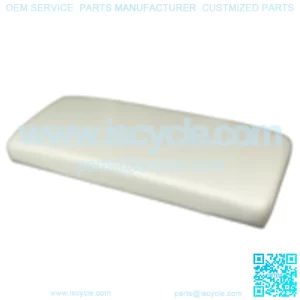 White Seat Bottom Cushion Assembly for Club Car DS (1979-99)